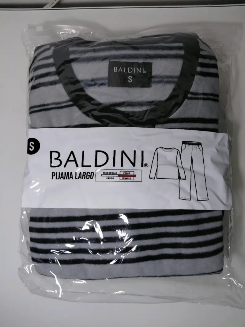 Pijama de Hombre Polar Baldini Talla S - 5
