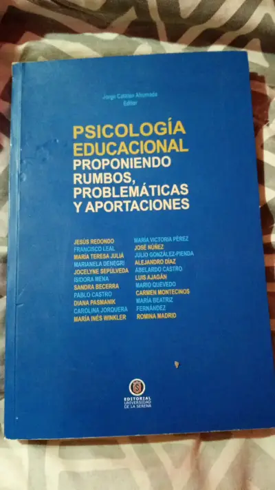 Libro Psicología Educacional Editorial Universidad de La Serena - miniatura 1