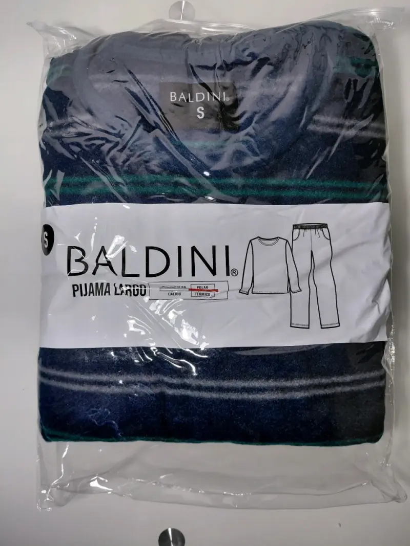 Pijama de Hombre Polar Baldini Talla S - 5