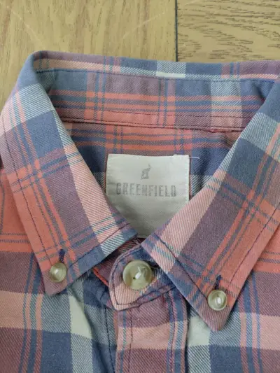 Camisa Leñador hombre Greenfield Talla S - miniatura 2