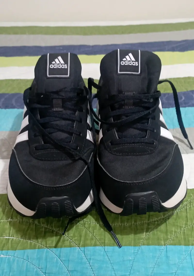 Zapatillas deportivas negras Adidas para hombre - 1