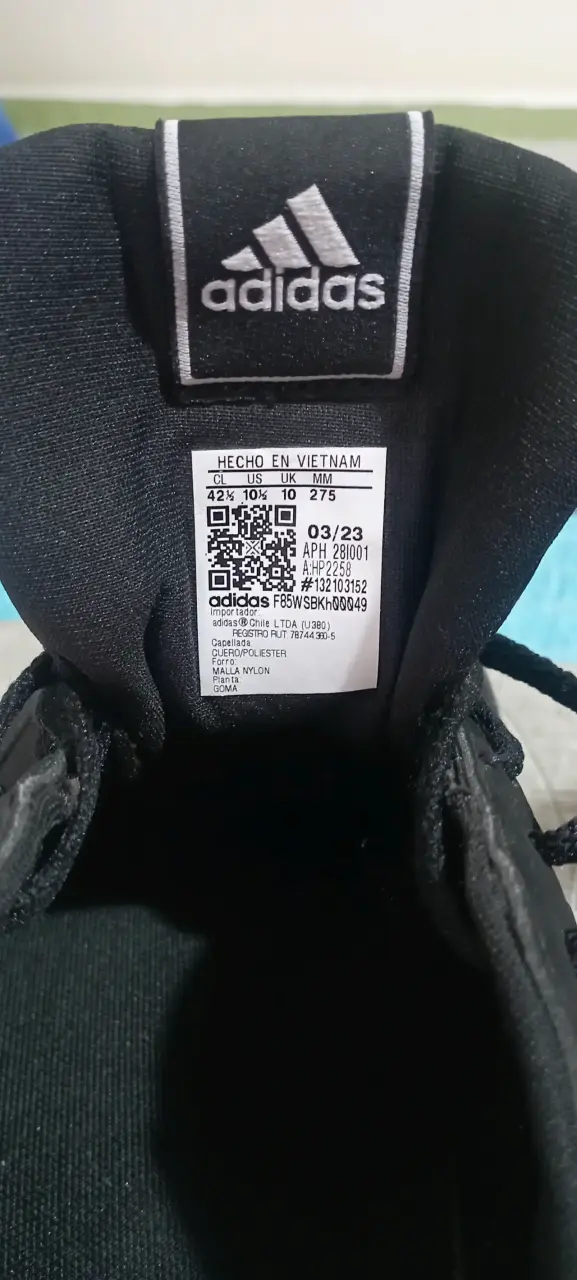 Zapatillas deportivas negras Adidas para hombre - 2