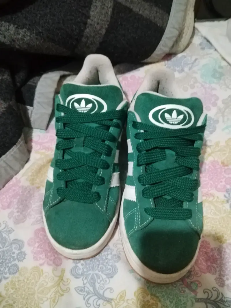 Zapatillas verdes Adidas Campus en excelente esta - 1
