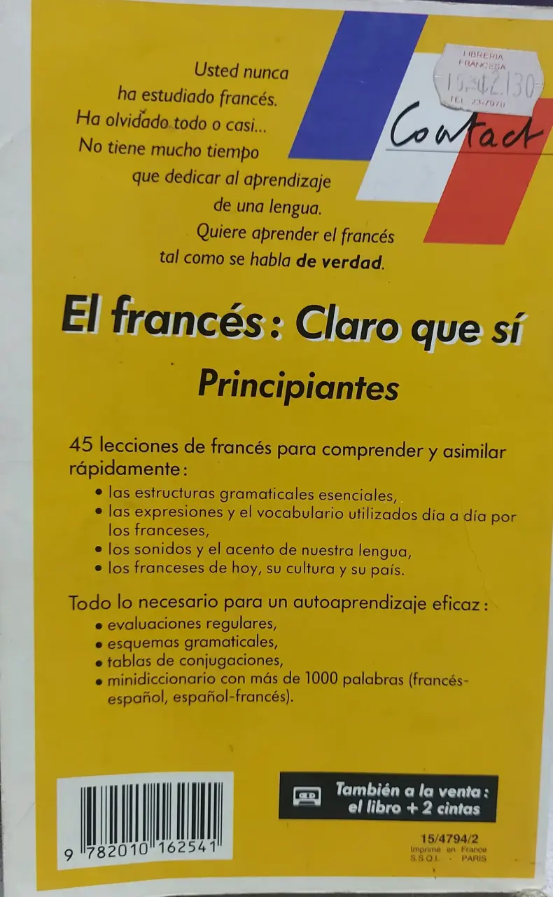 Libro de Francés para Principiantes El Francés - 2