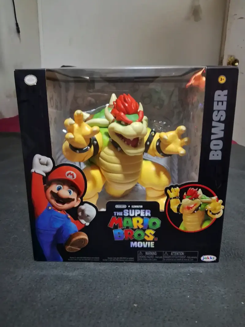 Figura de acción Bowser Super Mario Bros - 1