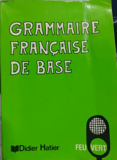 Libro Gramática Francesa de Base Didier Hatier - miniatura 1