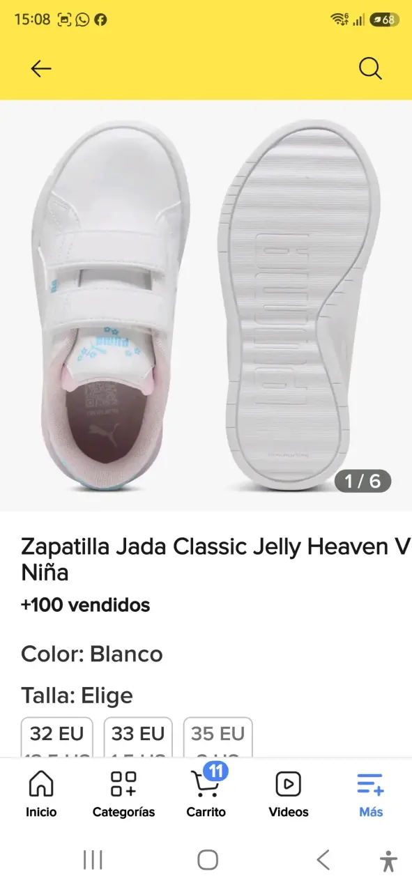 Zapatillas Puma Jada Classic Jelly Heaven V Niña - 2