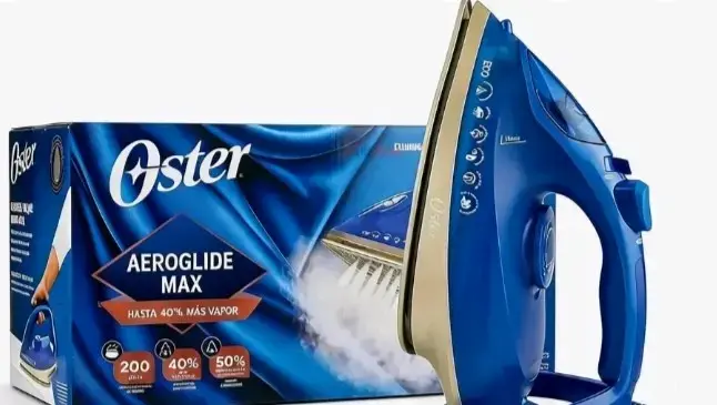 Plancha a vapor Oster Aeroglide Max azul - 1