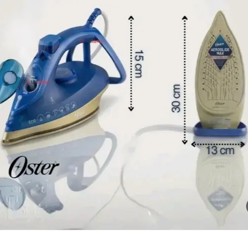 Plancha a vapor Oster Aeroglide Max azul - 2