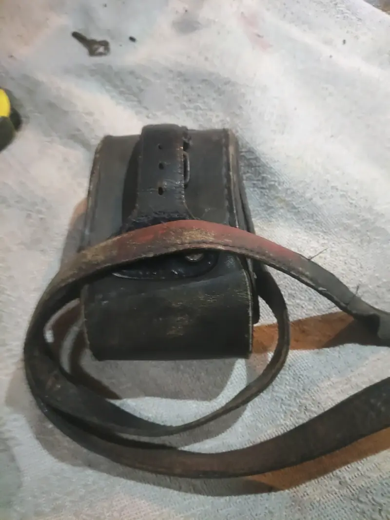 Bolso de cuero vintage con correa ajustable - 3