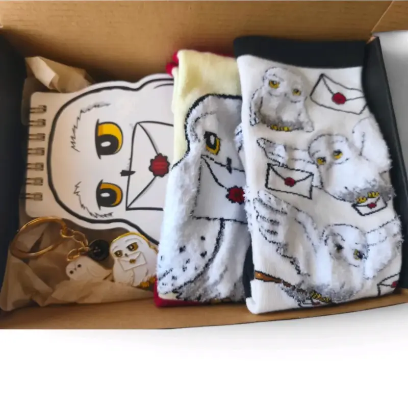 Set de calcetines y libreta   Hedwig Harry Potter - 2