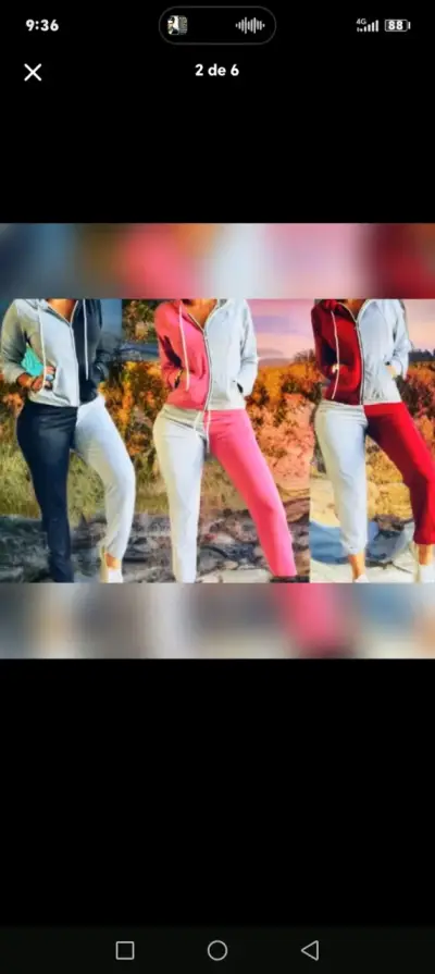 Conjunto deportivo para mujer en varios colores - miniatura 1