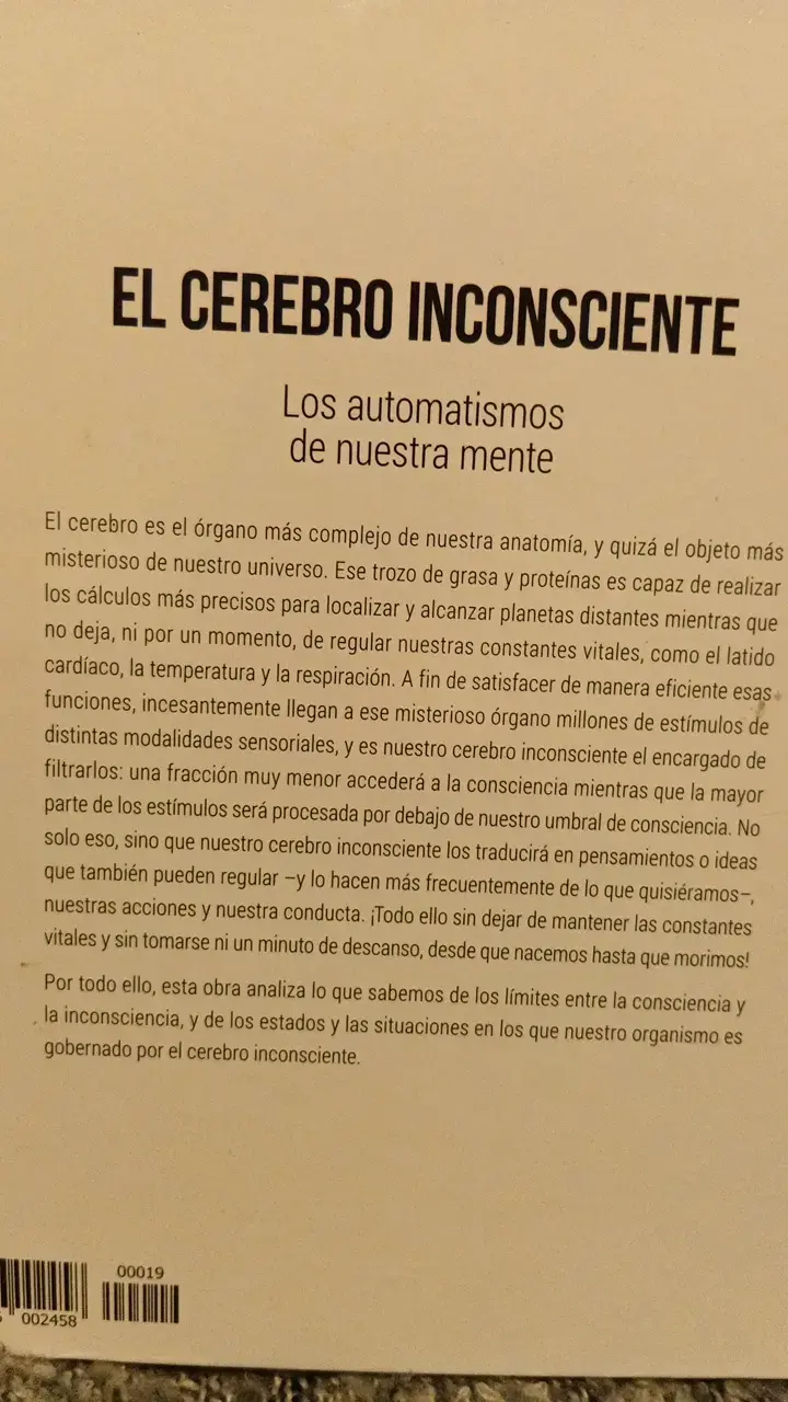 Libros de Neurociencia y Psicología: Somos Nuestra Memoria y El Cerebro Inconsciente - 3