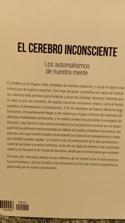 Libros de Neurociencia y Psicología: Somos Nuestra Memoria y El Cerebro Inconsciente - miniatura 3