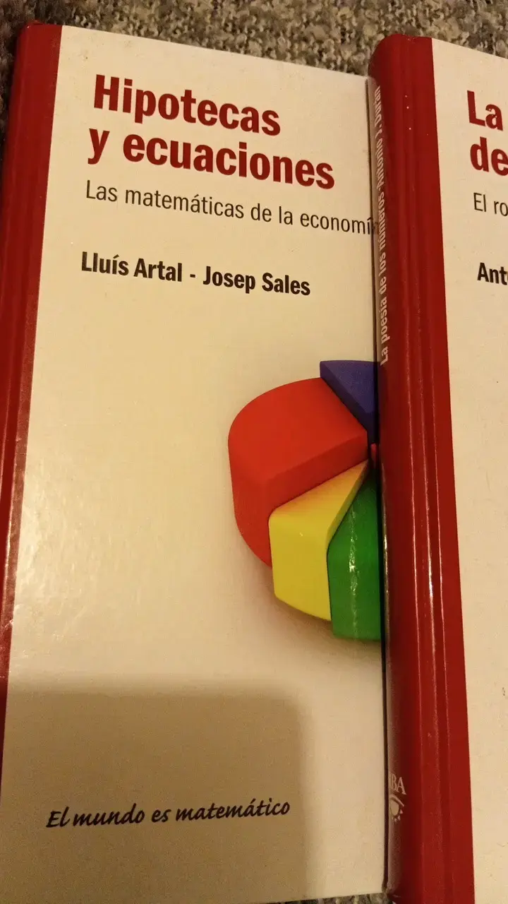 Set de libros sobre matemáticas y economía - 2