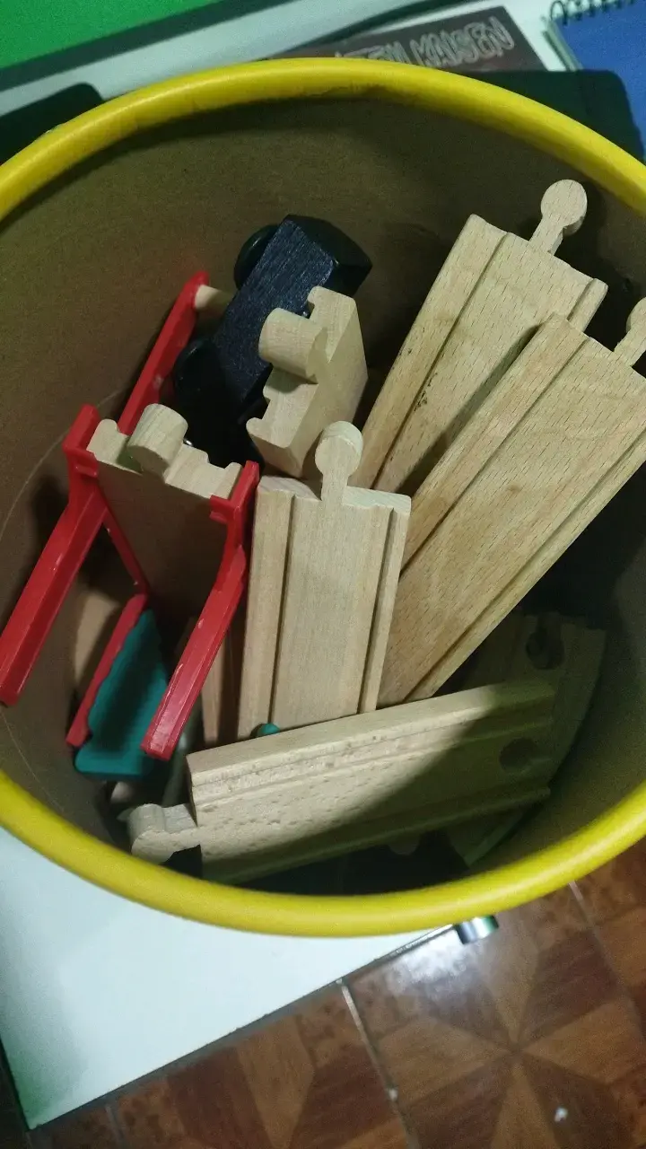 Pista de Tren de Madera 29 Piezas para Niños - 3
