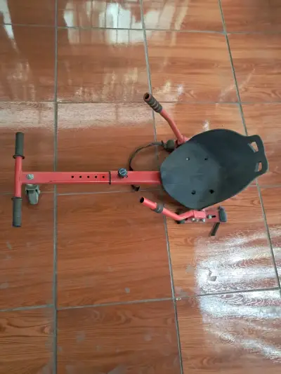 Kart para hoverboard rojo ajustable - miniatura 3
