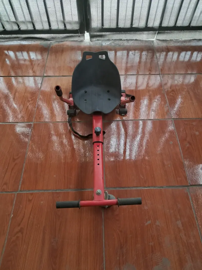 Kart para hoverboard rojo ajustable - 4