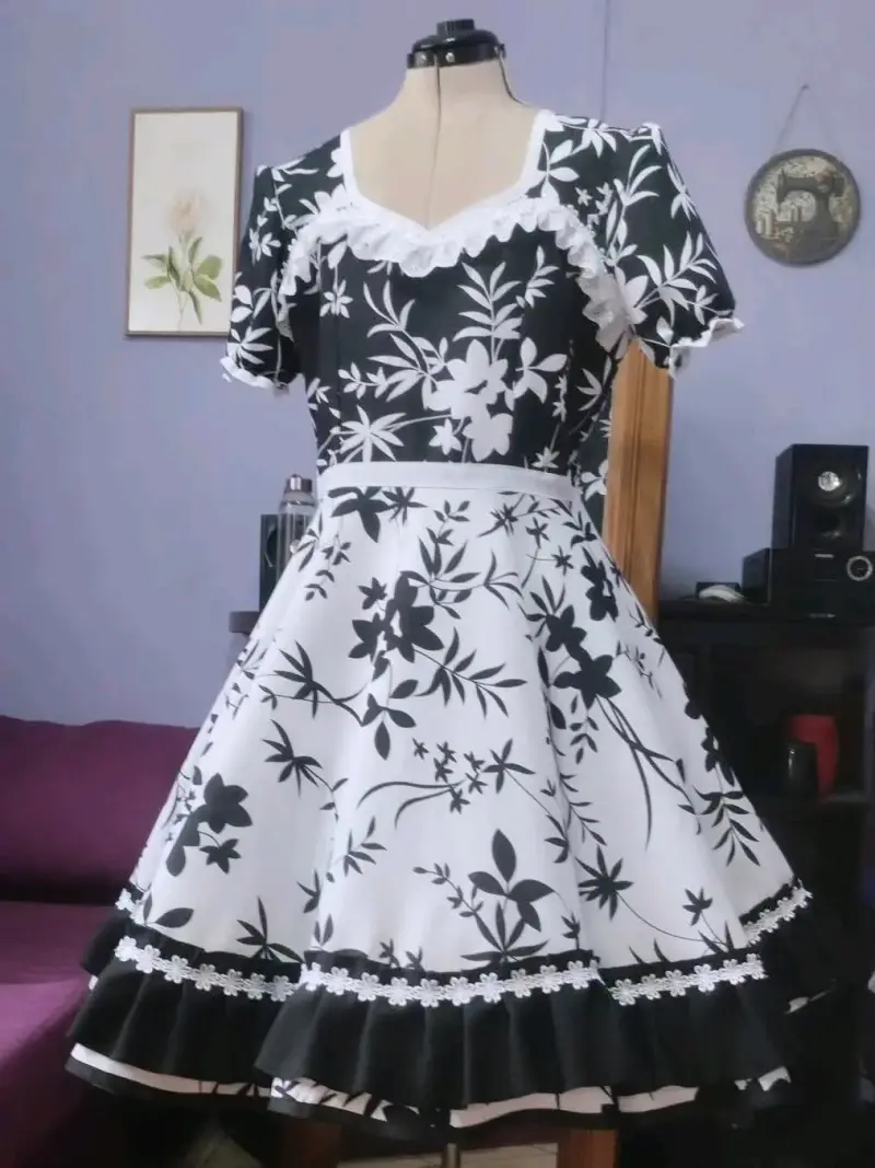 Vestido de huasa talla L