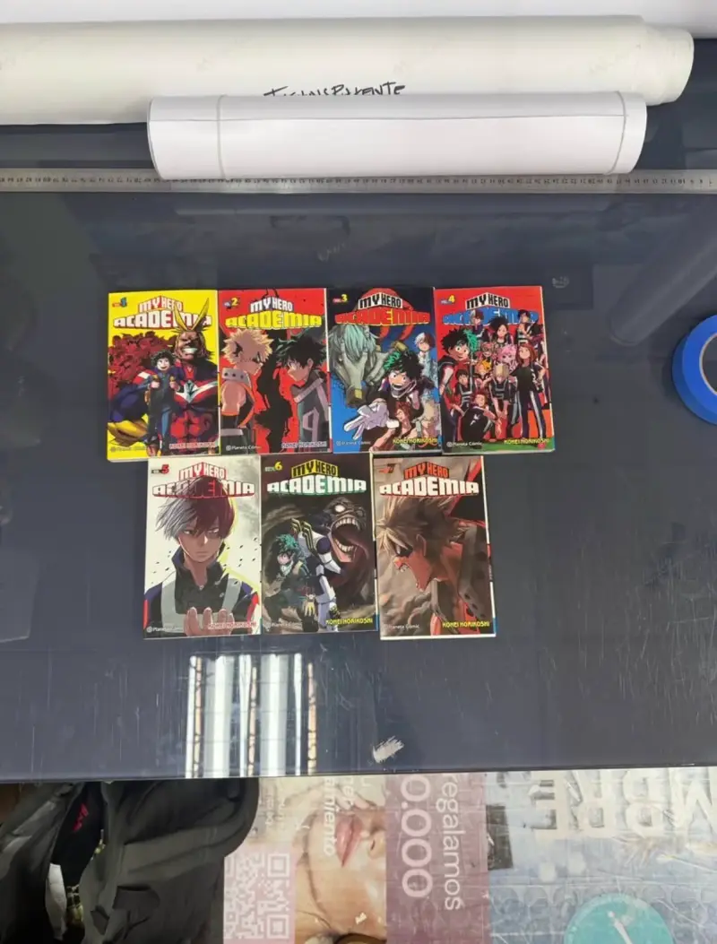 Colección de mangas My Hero Academia volúmenes 1-7 - 1