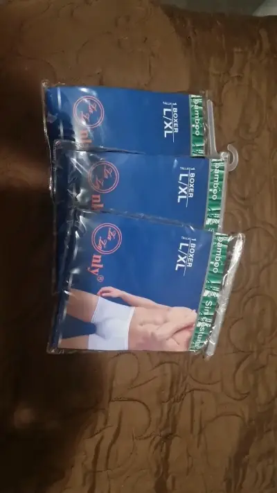 Pack de Boxers Hombre Talla L/XL Bamboo - miniatura 1