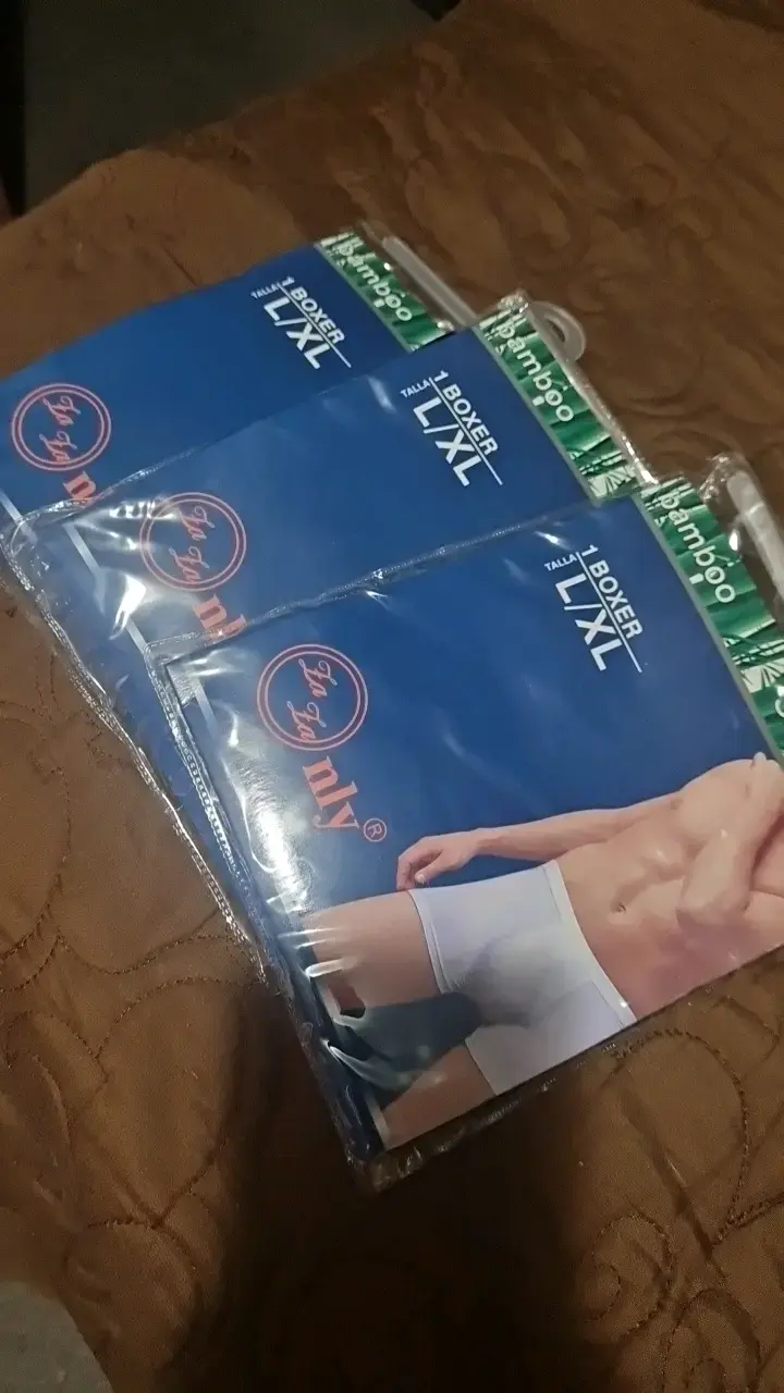 Pack de Boxers Hombre Talla L/XL Bamboo - 2