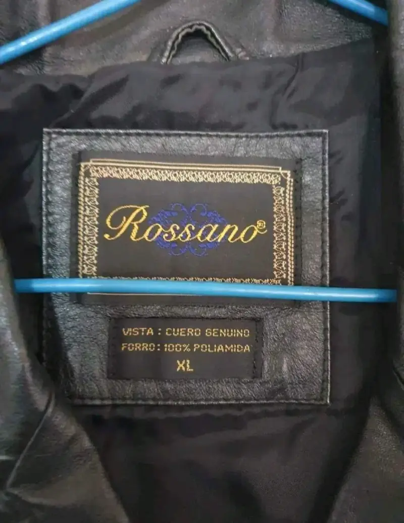 Chaqueta de cuero negro Rossano para mujer - 2