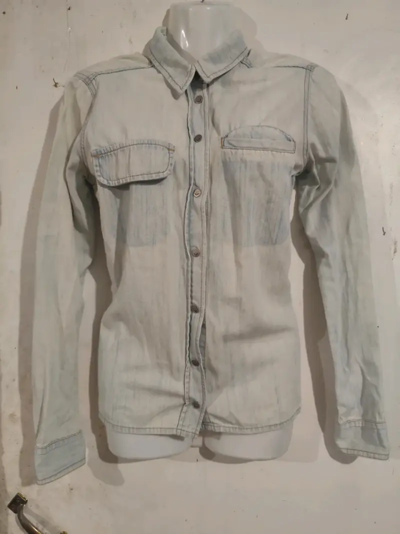 Camisa de mezclilla clara para hombre Rajsodia - 1