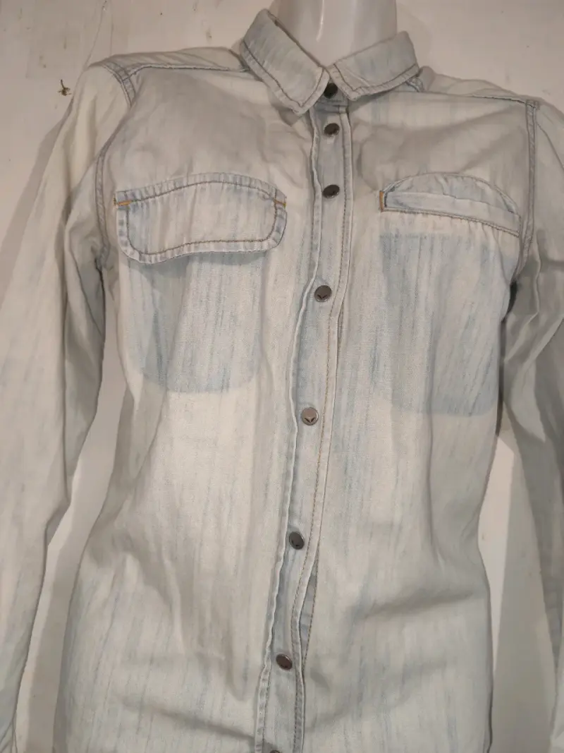 Camisa de mezclilla clara para hombre Rajsodia - 3