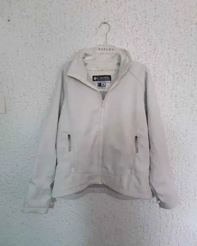 Chaqueta Columbia blanca para mujer talla L - miniatura 1