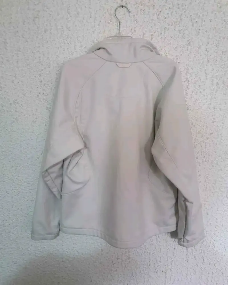 Chaqueta Columbia blanca para mujer talla L - 2