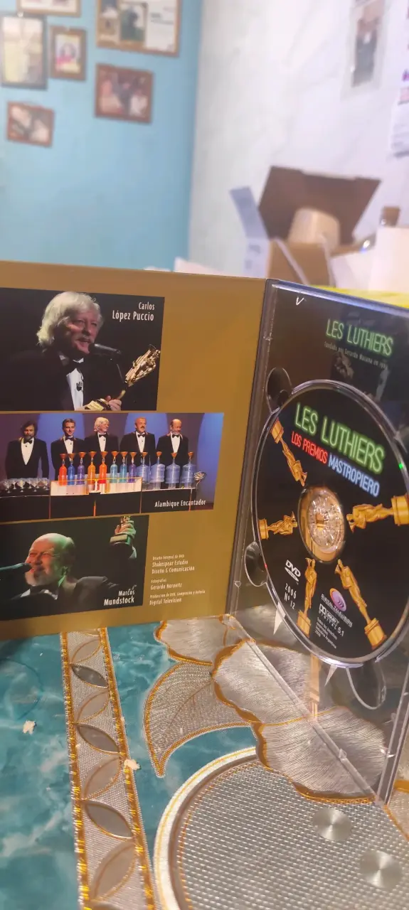 Colección de DVDs Les Luthiers Premio Mastropiero - 2