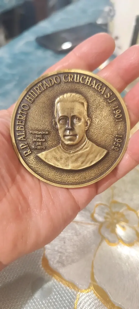 Medalla Conmemorativa Padre Hurtado 1901-1952