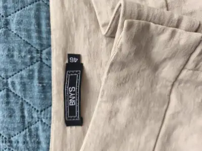 Traje de mujer beige BNY'S talla 44 - miniatura 6