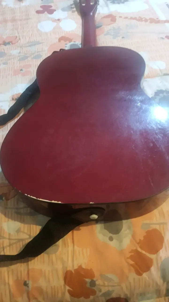 Guitarra clásica acústica color sunburst - 3