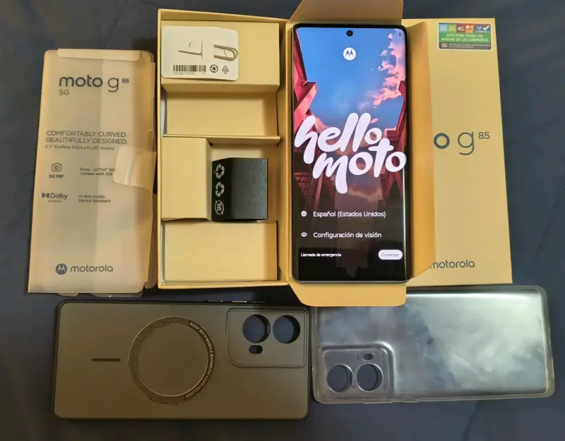 Smartphone Motorola Moto G85 5G Como nuevo. - 1