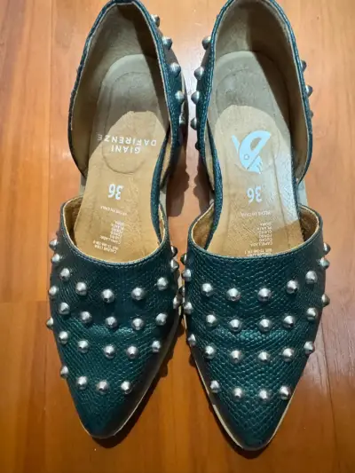 Zapatos planos con tachas Gian D'Firenze talla 36 - miniatura 1