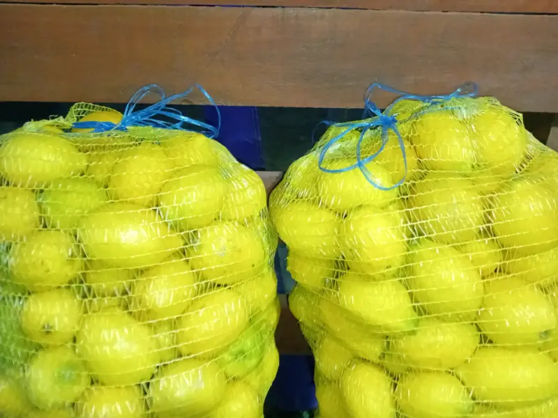 Sacos de limones frescos a granel - 2