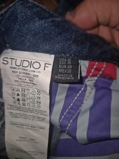 Jeans acampanados Studio F para mujer - miniatura 4