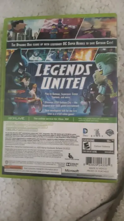Juego Xbox 360 Lego Batman 2 DC Super Heroes - miniatura 2