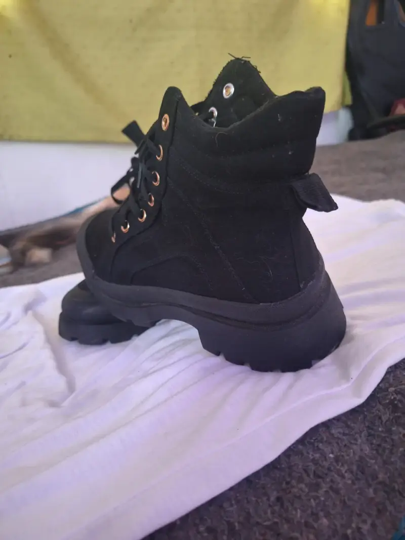 Botas negras 42 de plataforma para mujer - 3
