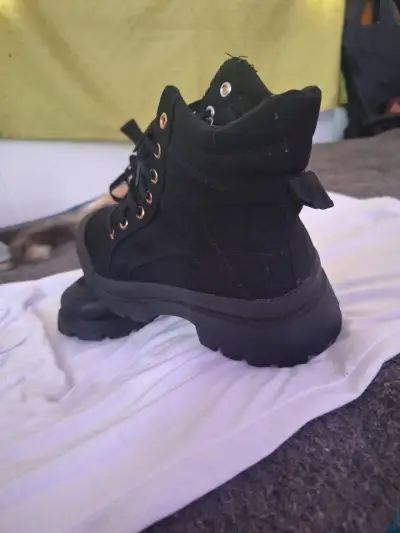 Botas negras 42 de plataforma para mujer - miniatura 3