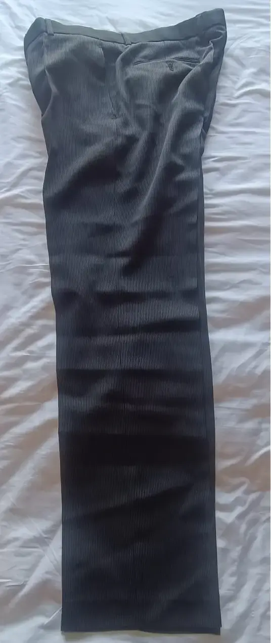 Traje formal negro sin cuello Marquis talla 46 - 4