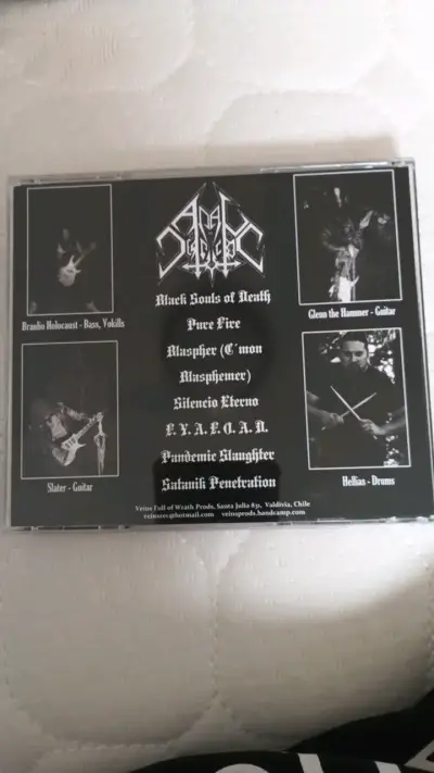 CD de música Black Souls of Death - miniatura 2