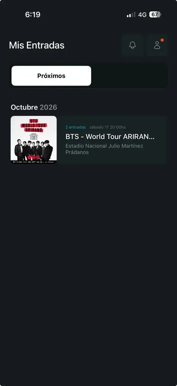 Entradas BTS World Tour Arirang en Chile - 1