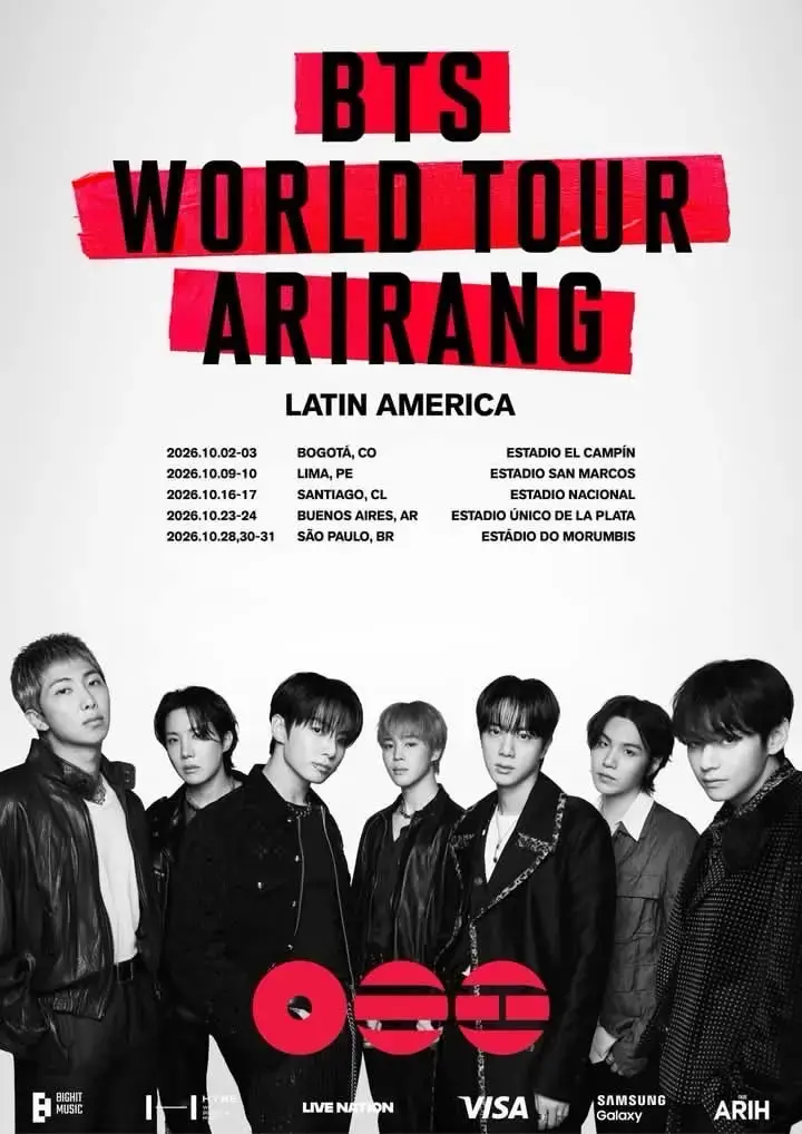 Entradas BTS World Tour Arirang en Chile - 2