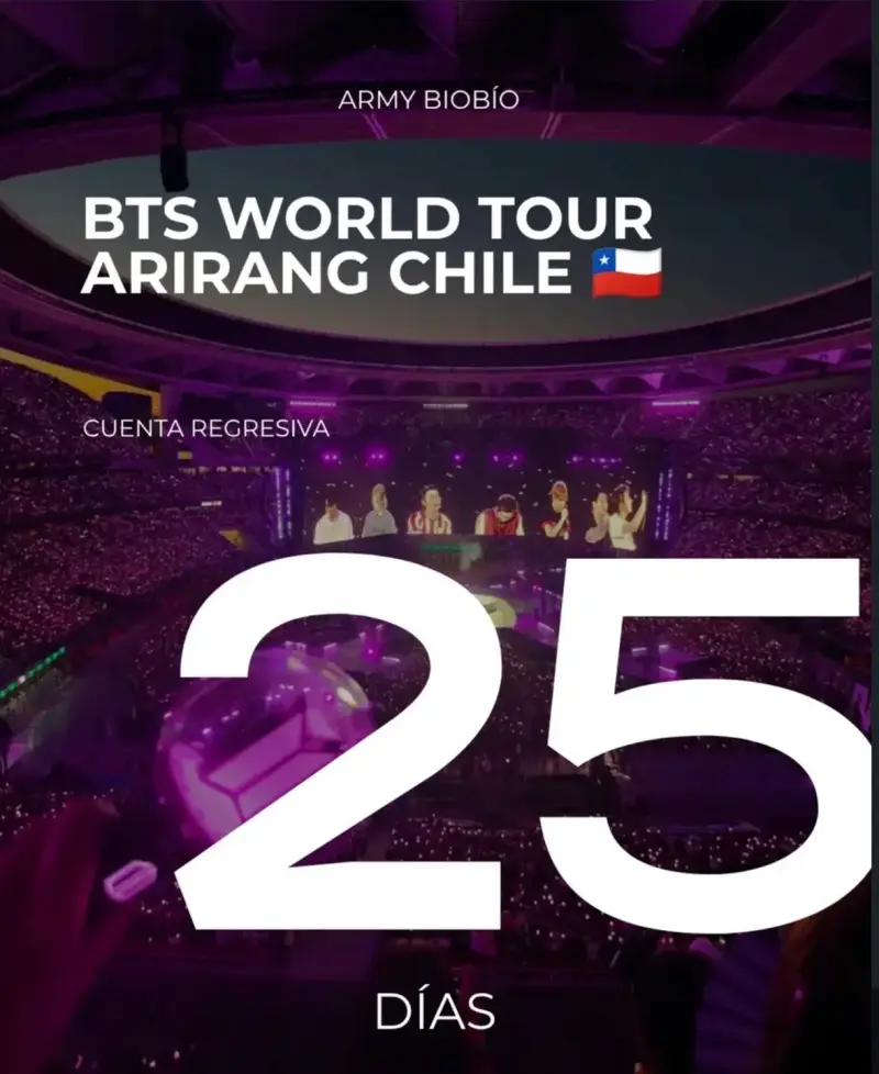 Entradas BTS World Tour Arirang en Chile - 3