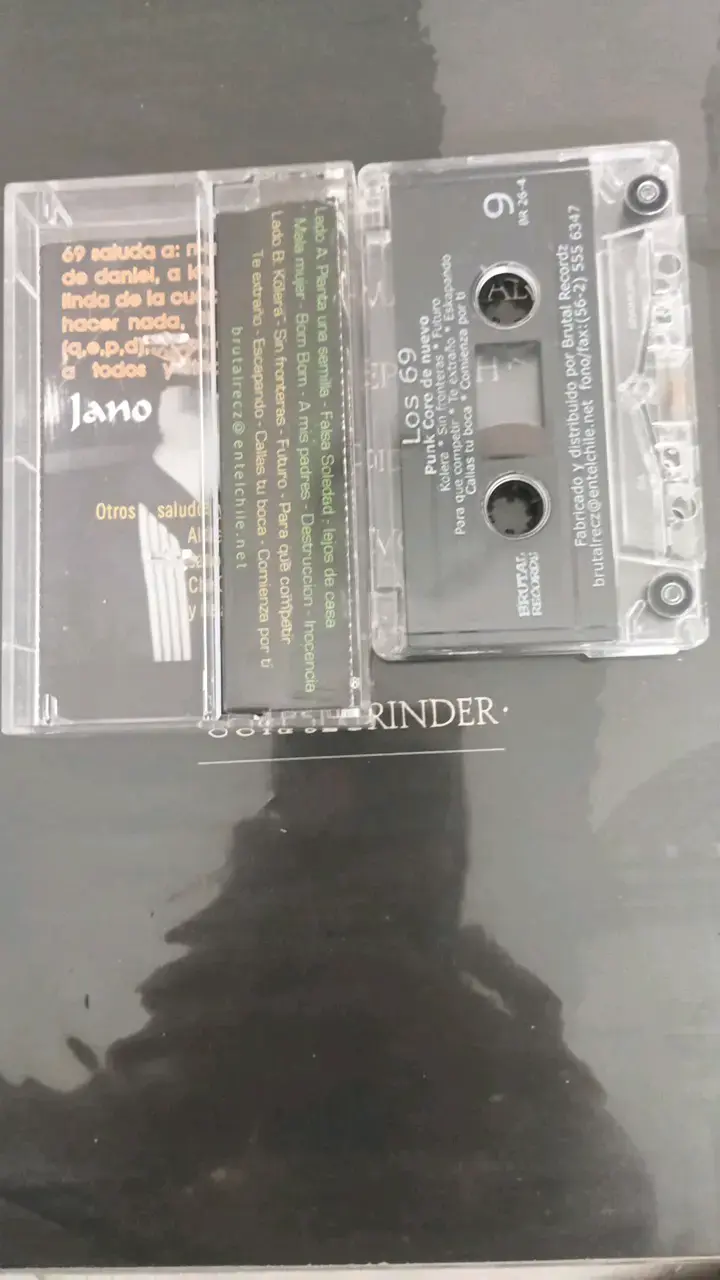 Cassette Los 69 Punkcore de Nuevo - 2