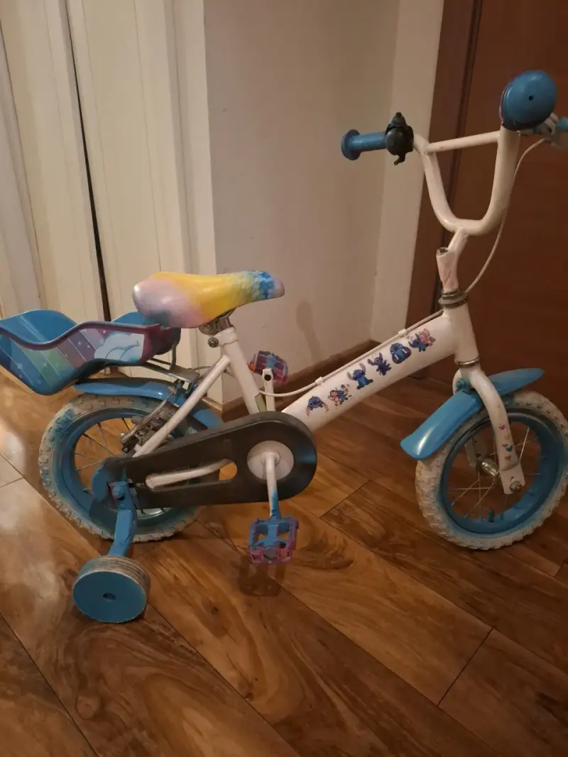 Bicicleta infantil con ruedas de entrenamiento - 2