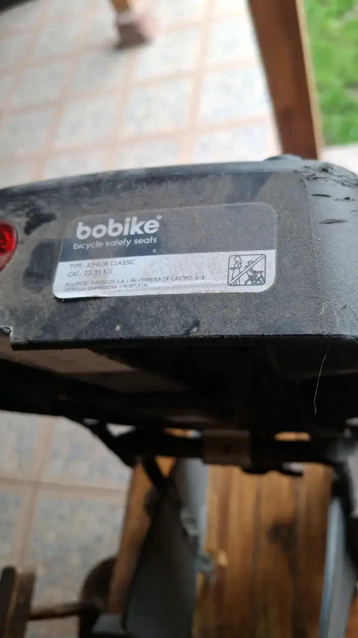 Silla de seguridad para bicicleta Bobike Junior Classic - 1